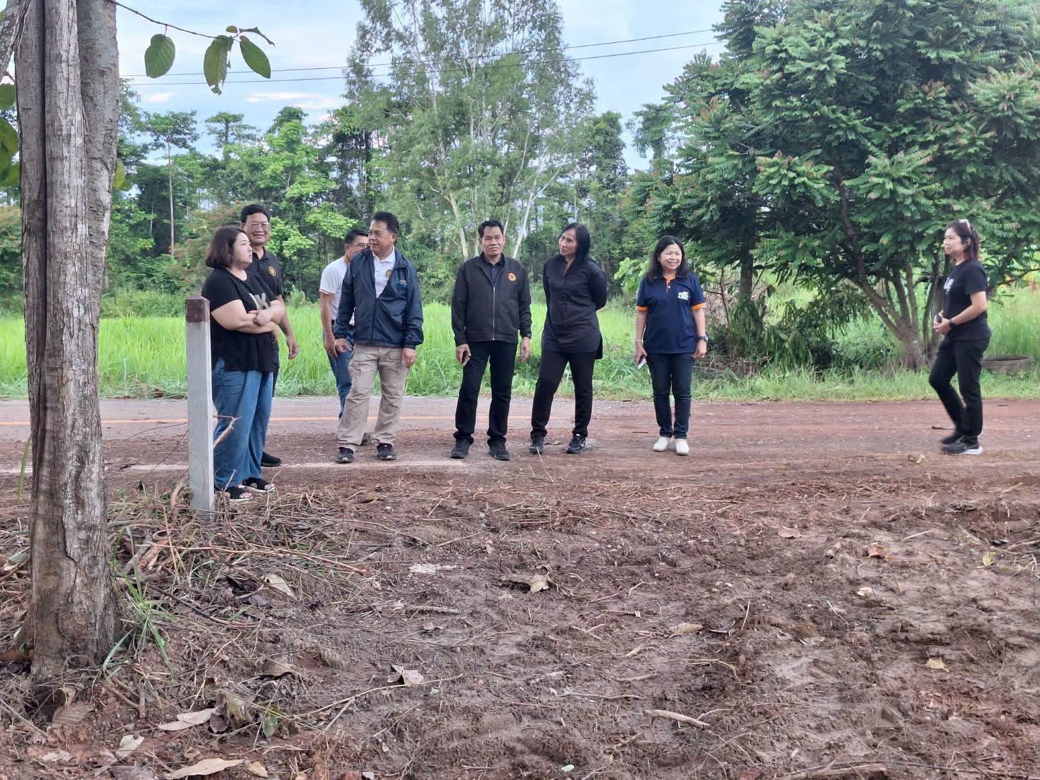 title - รองเลขาธิการ ส.ป.ก. ลงพื้นที่ตรวจเยี่ยมการเตรียมความพร้อม จัดโครงการ 